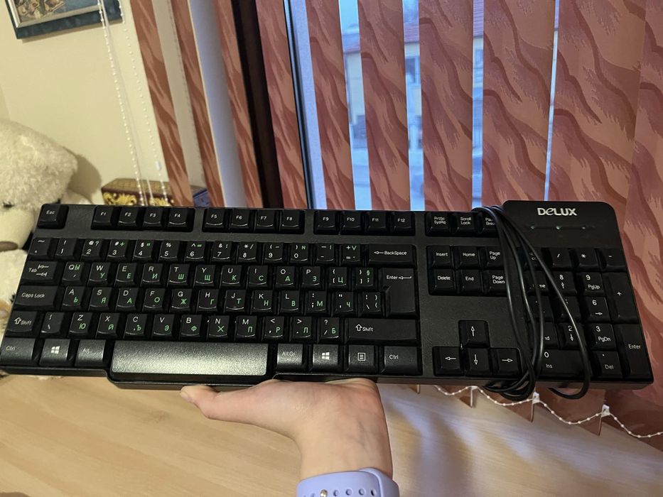 Клавиатура delux k8050 с usb
