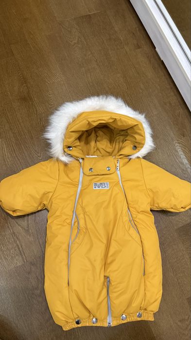 Конверт-комбинезон и шапка