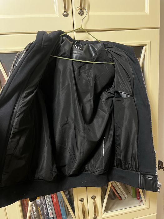 Кожаная куртка Zara