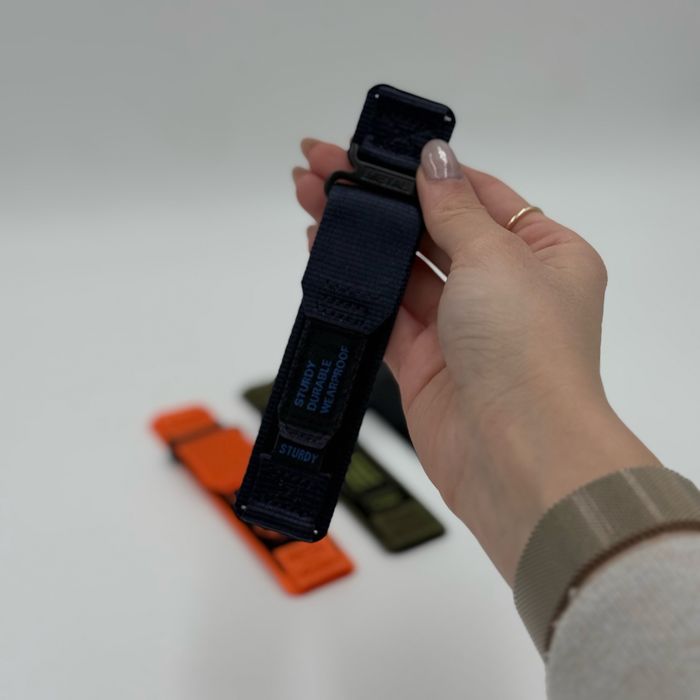 Масивна текстилна каишка от плат с велкро залепяне за Apple Watch ULTRA/11/10/9/8/7/6/5/4/3/2/1