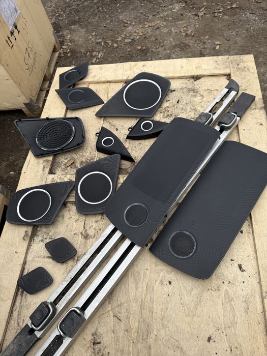 Решетки на колони Bang and olufsen комплект за Audi A4 B8 2008-15г