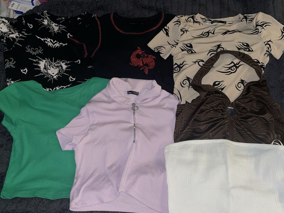 Top S-M bershka,h&m,cropp,house tricou,bluza