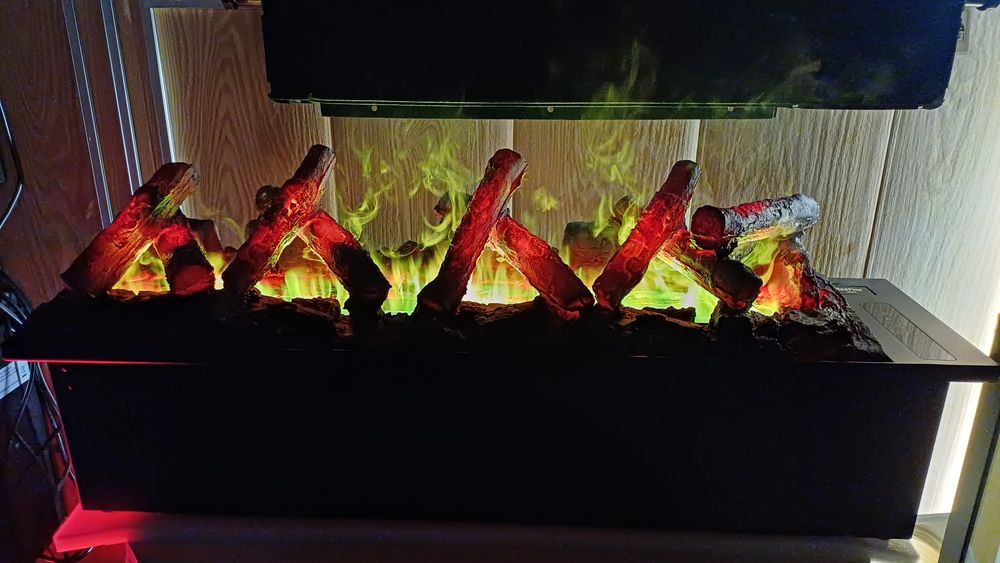 Камин 3D паровой декоративный