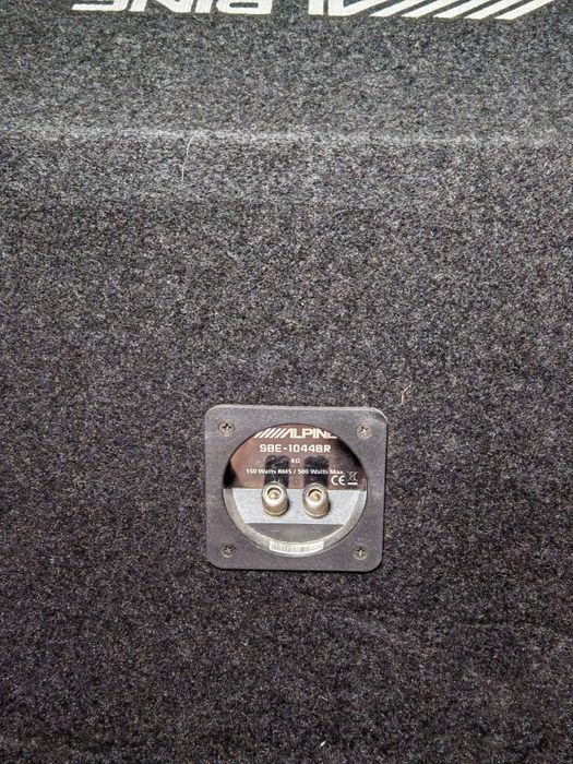 Суббуфер Аlpine sbe 1044br