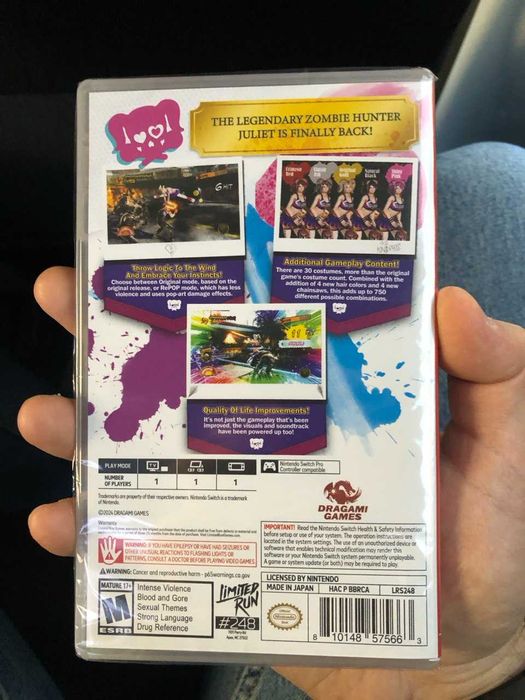 Nintendo Switch игра - Lollipop Chainsaw RePOP (limited Run)