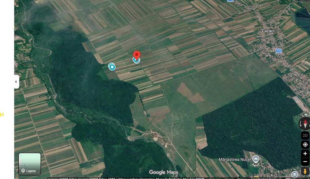 Teren arabil extravilan 8.711 mp, Nucet, Dâmbovița, CF+CAD
