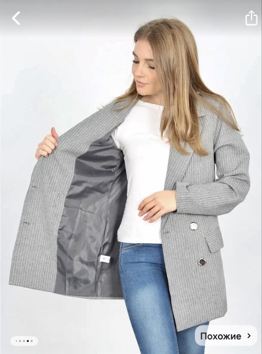 Пиджак 46-48 качество стиль