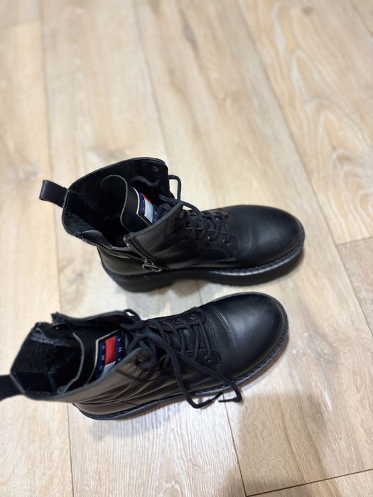 Bocanci Tommy Hilfiger 36 piele naturală