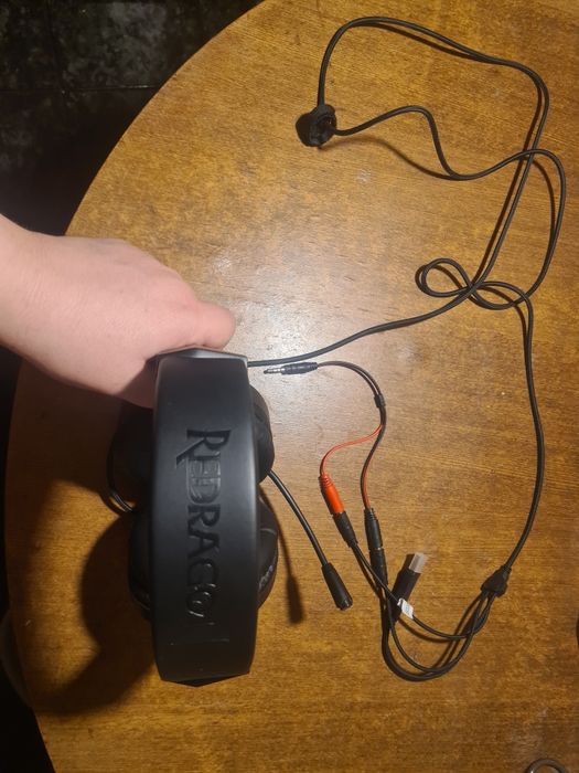 Слушалки Gaming Redragon Hylas, RGB подсветка, Говорители 50 мм, jack 2x3.5 мм & USB