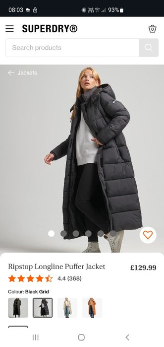 Geaca Superdry-negru/gri