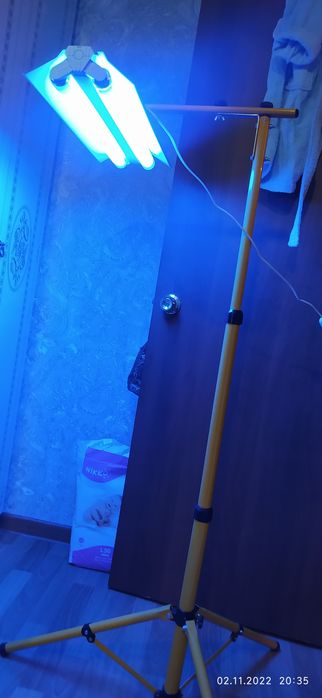 Фотолампа от желтушки