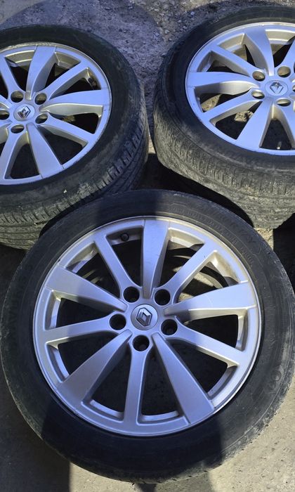 Jante Roti Aliaj R17  distanta prezoane 5x114,3 cu Senzori presiune Renault Laguna  Megane