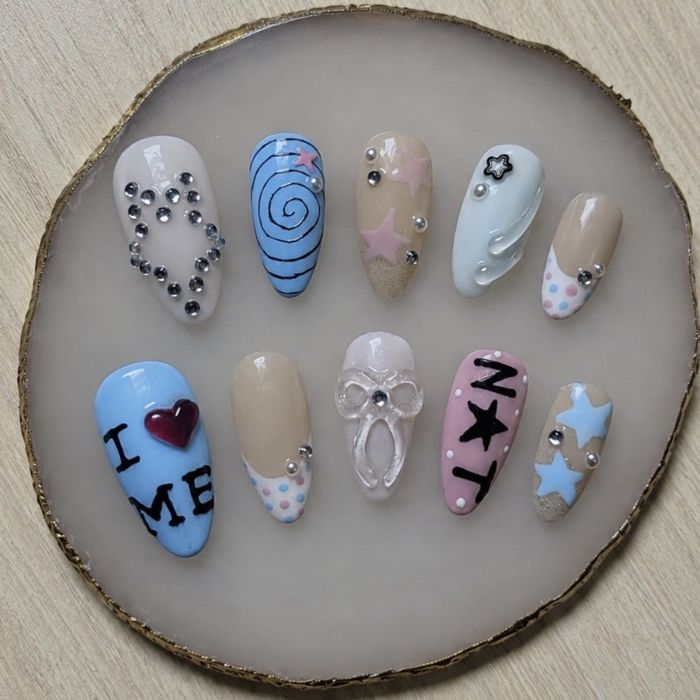 Изкуствени нокти - Press on nails