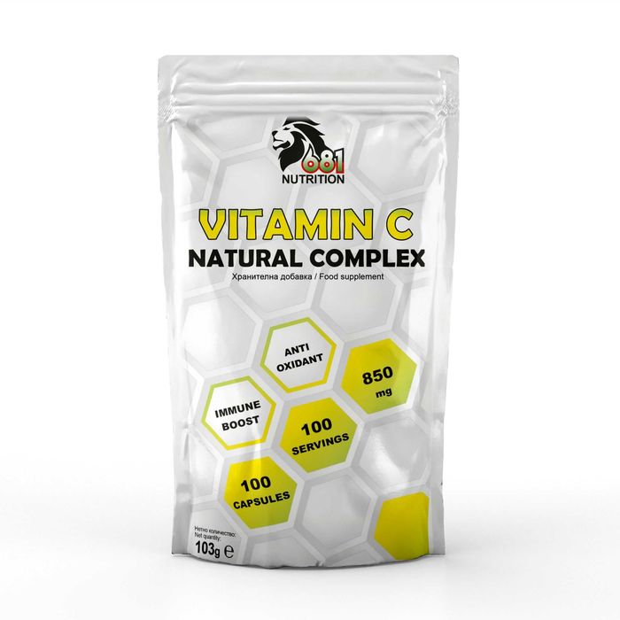 681 NUTRITION VITAMIN C Natural Complex 100 caps