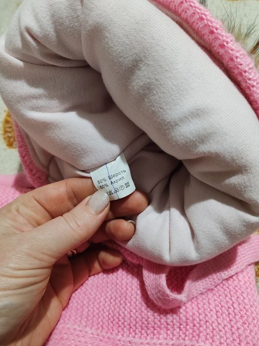 Детская шапка для девочки