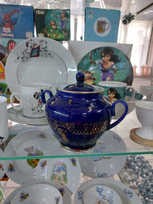 Сахарница ЛФЗ Императорского фарфора