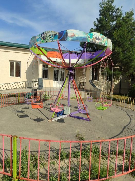Batut 10x6 Atraksion poyezd Paravoz Sepochka
