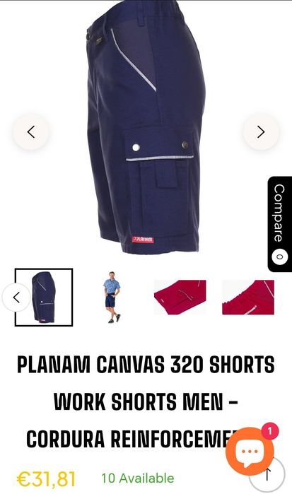 Pantaloni scurți de lucru