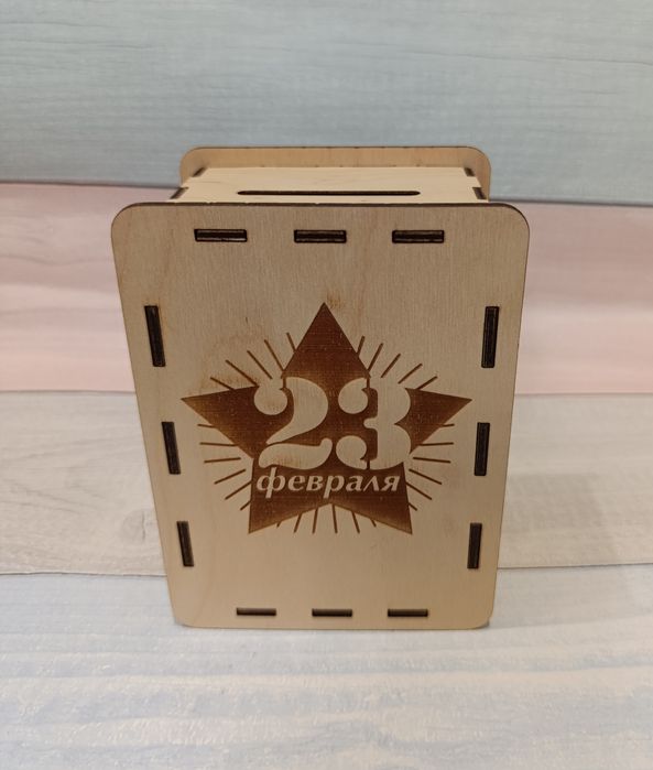 Копилка из фанеры