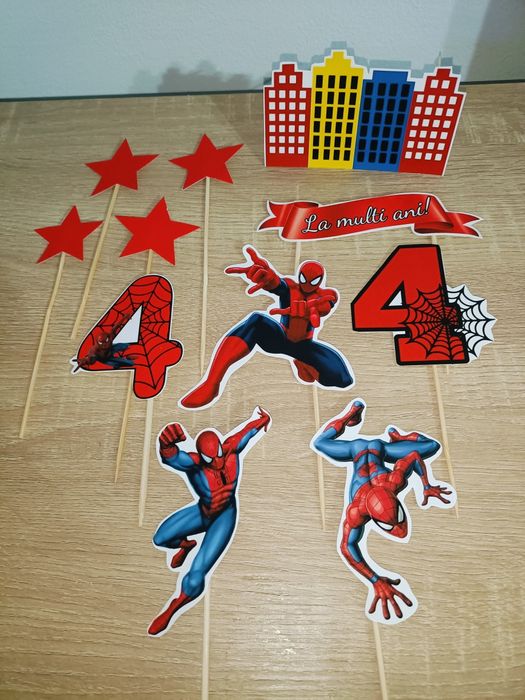 Decorațiuni tort din carton