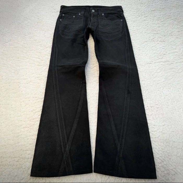 Расклешенные джинсы унисекс