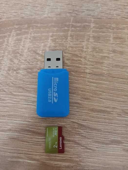 USB-четец за Micro SD карти, четец на карта