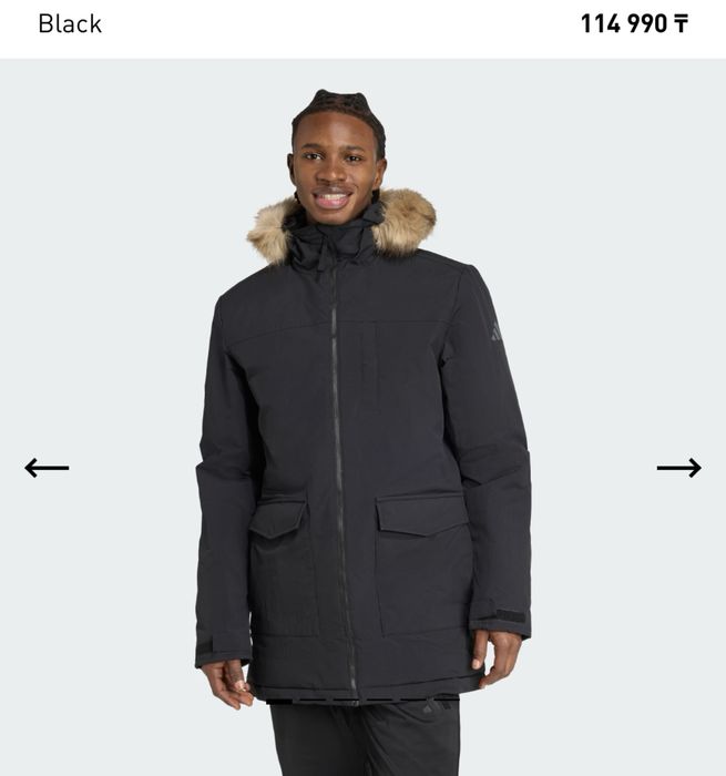 Adidas зимняя куртка