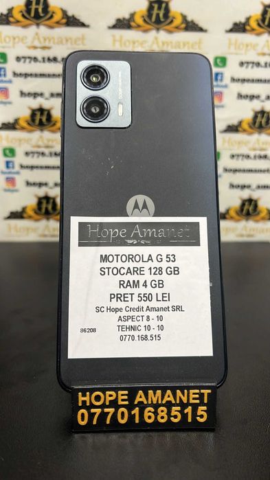 Hope Amanet P3 MOTOROLA G53 128GB / 4GB RAM