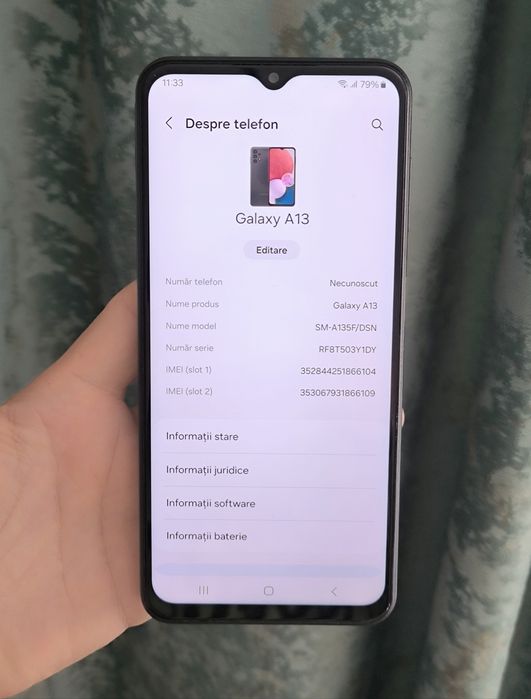 Samsung A13 Black