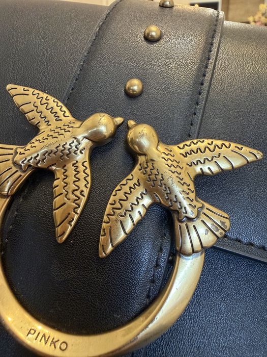 Оригинална черна чанта Pinko