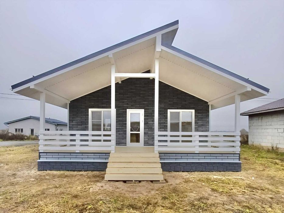 Строительство дома под ключ, каркасные и модульные дома, бани