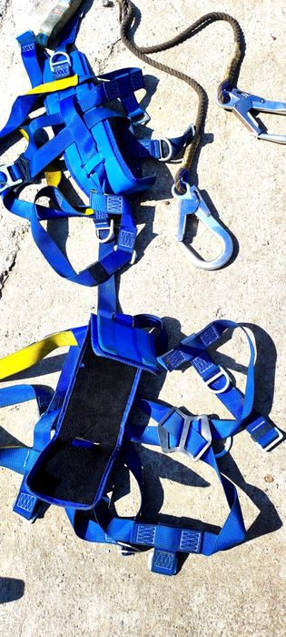 Ham centura  pentru lucru la inaltime cu 2 puncte de ancorare si cent