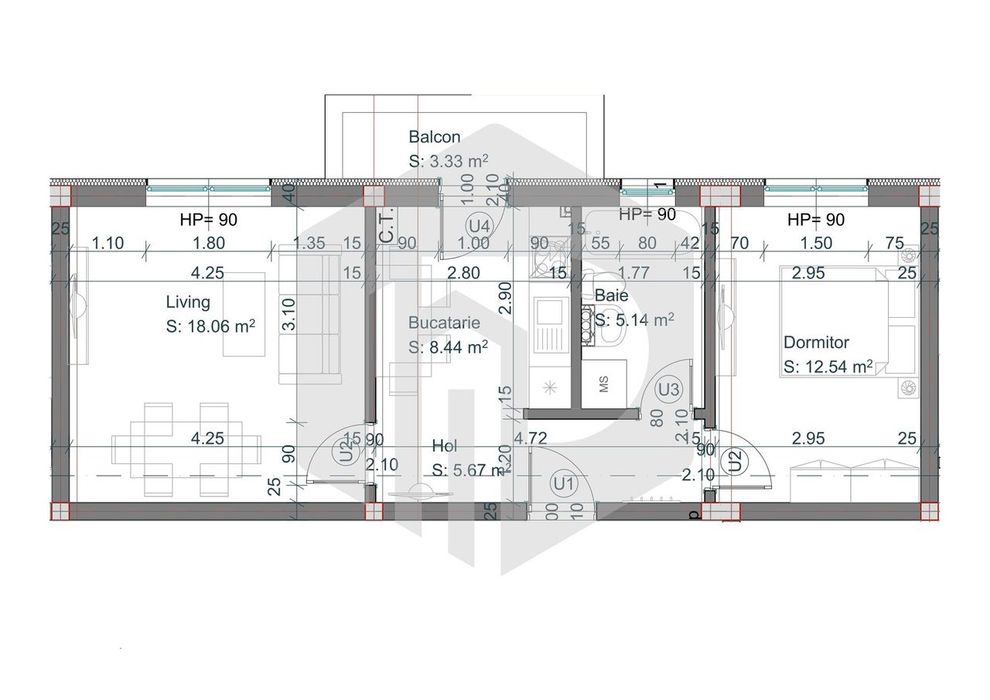 Apartament | 2 Camere | La cheie | Decomandat | Dedeman | 0% Comision
