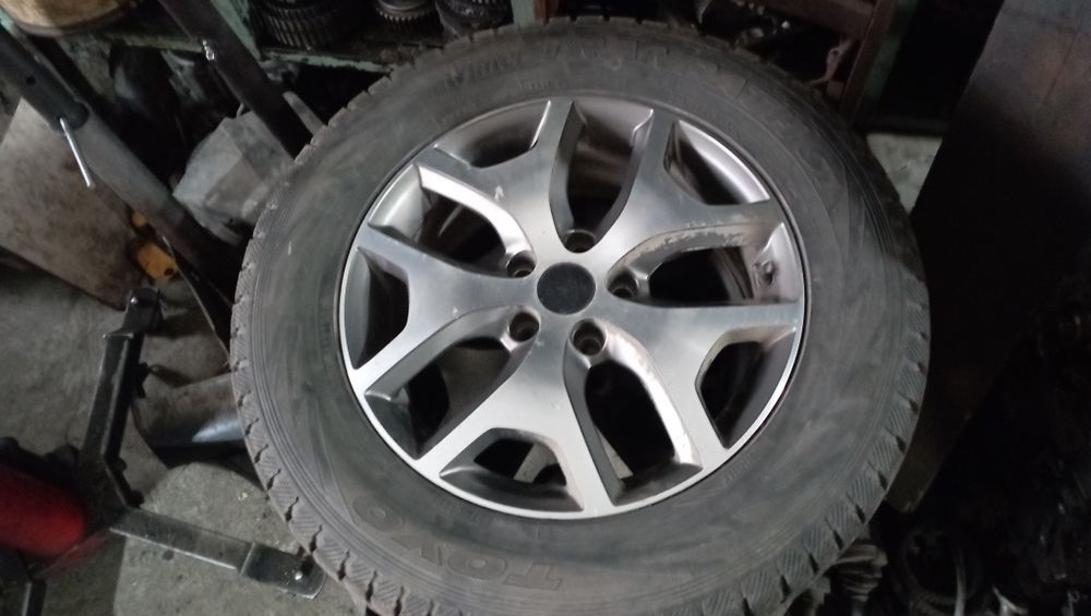 Диски 17 с зимней резиной