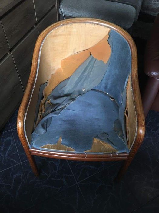 Дизайнерски трапезни столове на Ward Bennet  -,1983 г