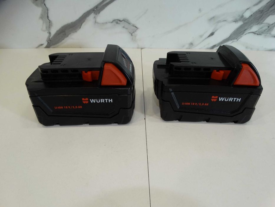 НОВО - Wurth LI-AS-18 V / 5.0 Ah - Литиево - йонна батерия