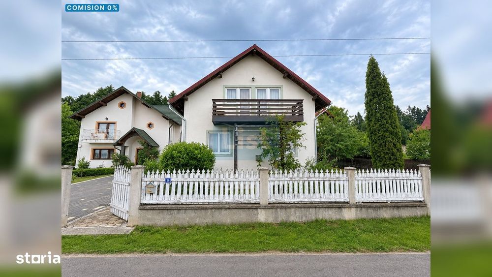 Casă P+M cu teren de 1.000 mp, situată la marginea pădurii