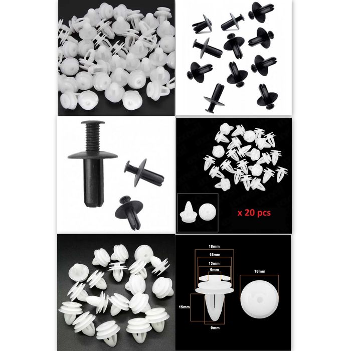 Щипки копки блистер 20 бр