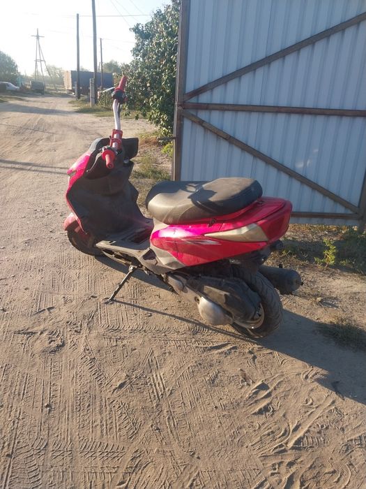 Скутер М8 на ходу