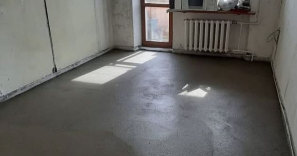 Заливка пола ламинат