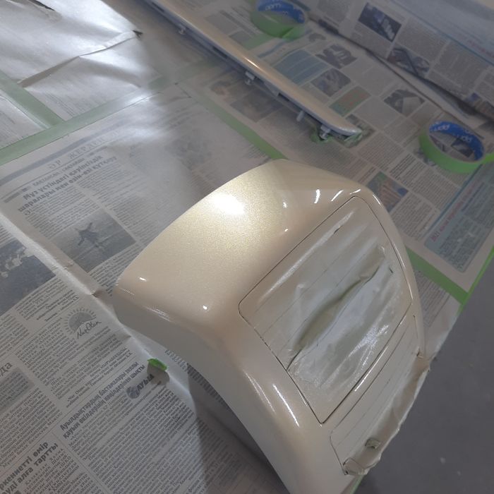 Реставрация панелей торпедо