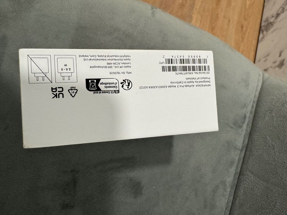 AirPods Pro 3. Sigilate. Originale.