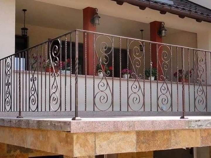 Balustrada din fier forjat
