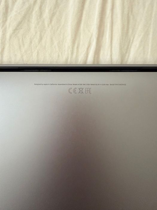 Macbook pro 2017 13,3-inch
