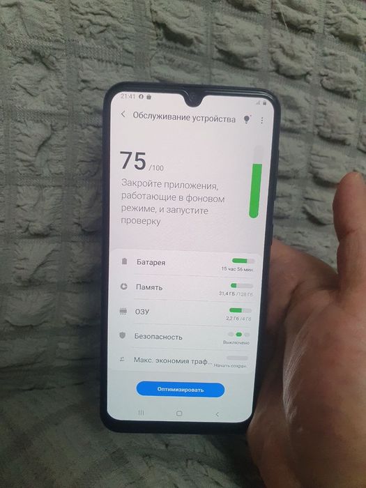 Samsung Galaxy A50 4/128GB Black Gray Original Igravoy Holati Yaxshi