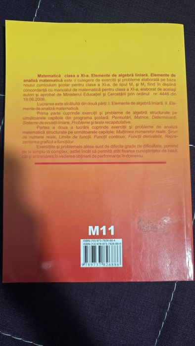 Matematica Burtea clasa a XI a