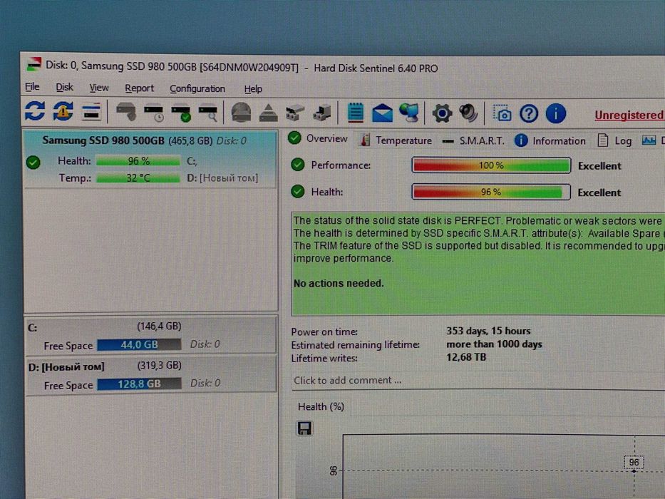 SSD Samsung 980 512GB M.2 NVMe