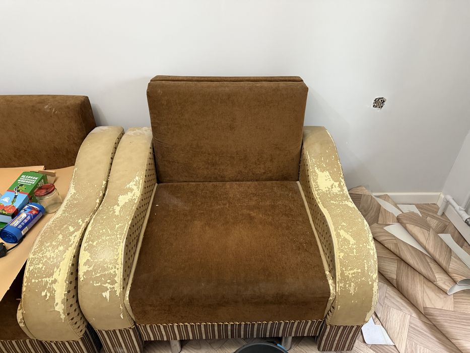 Диван и 2 кресла