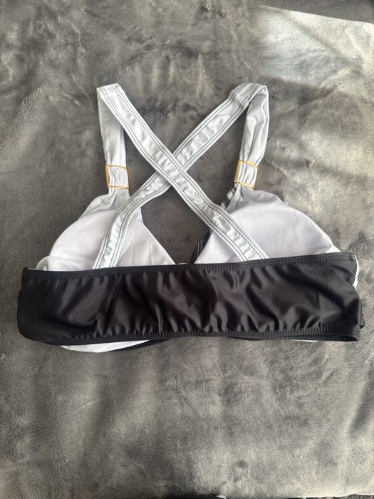 Купальник черно-белый