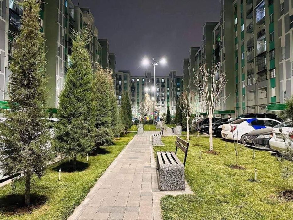 Green Park Продается 1 комнатная квартира ремонт Махтумкули Макро
